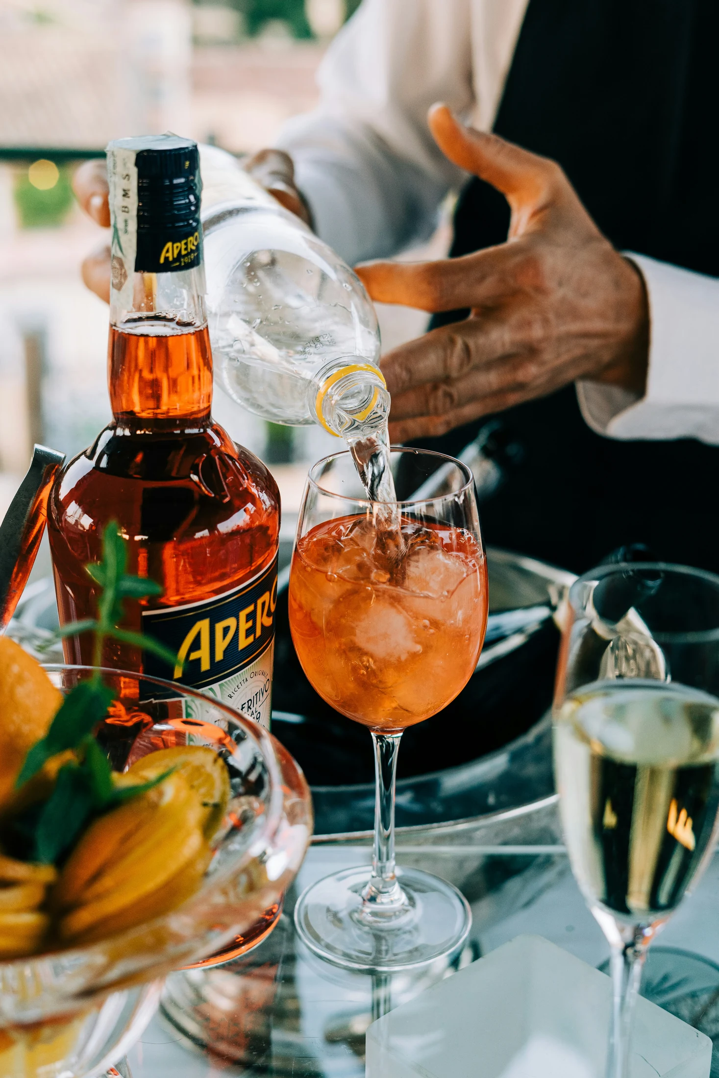 Aperol Spritz beim Empfang